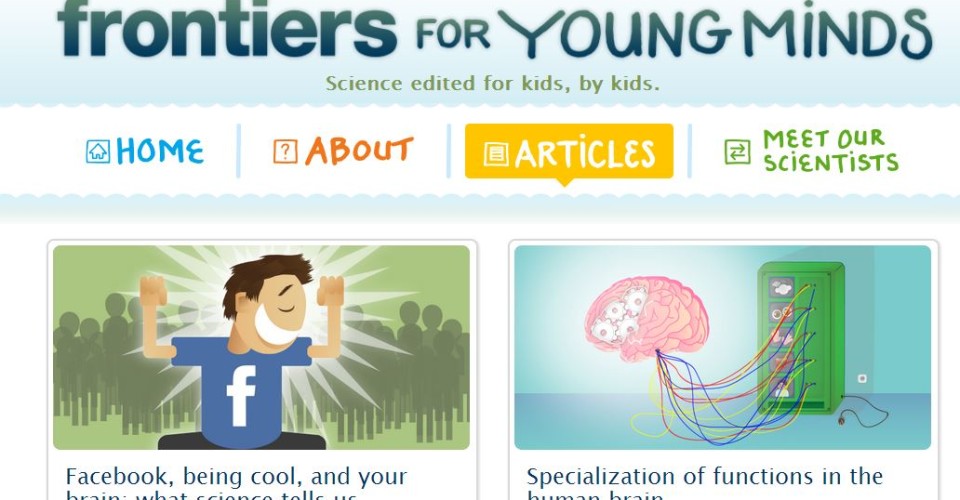 New neuroscience journal is edited by kids, for kids 