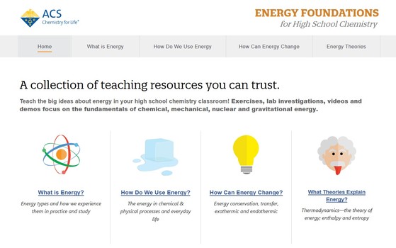 ACS offers free high school energy curriculum