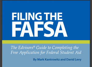 Bestselling FAFSA financial aid book offered free in Kindle, PDF or ePub format