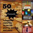 50 fun household materials to use for poetry, spelling and more
