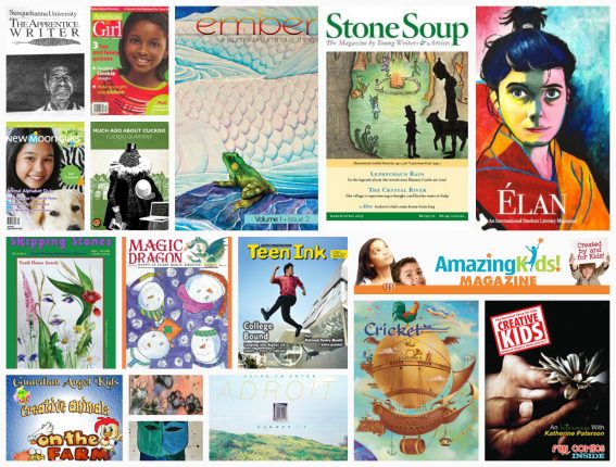 18 Magazines that publish art and writing by kids and teens