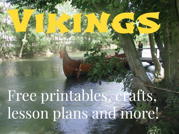Viking homeschool! Free printables, crafts, lesson plans and more