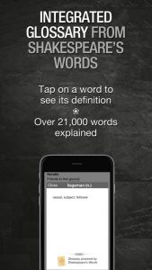FREE Shakespeare app