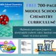Free 700-page middle school chemistry course available online