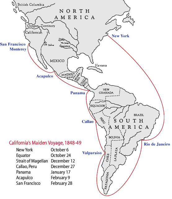 Print out the free Around the Horn game to learn about the Gold Rush!