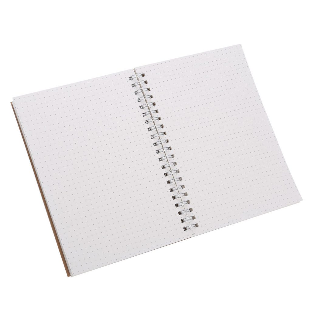 dotted bullet journal for under five dollars