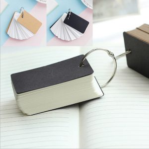 mini bullet journal keychain