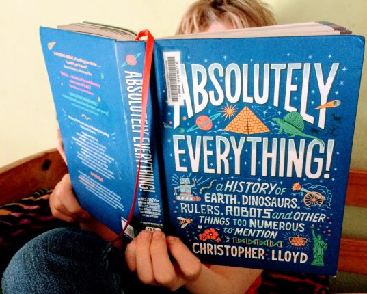 Absolutely Everything!: A History of Earth, Dinosaurs, Rulers, Robots and Other Things Too Numerous to Mention (Review)