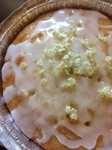 how to make elderflower syrup for elderflower cake