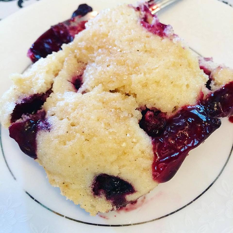 gluten free fresh fruit cobbler