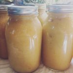 applesauce from foraged apples