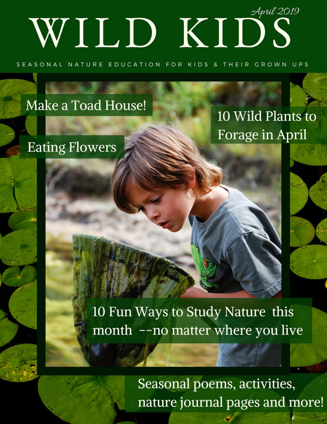 Wild Kids Magazine April