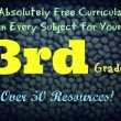 Free curricula in every subject for your 3rd grader