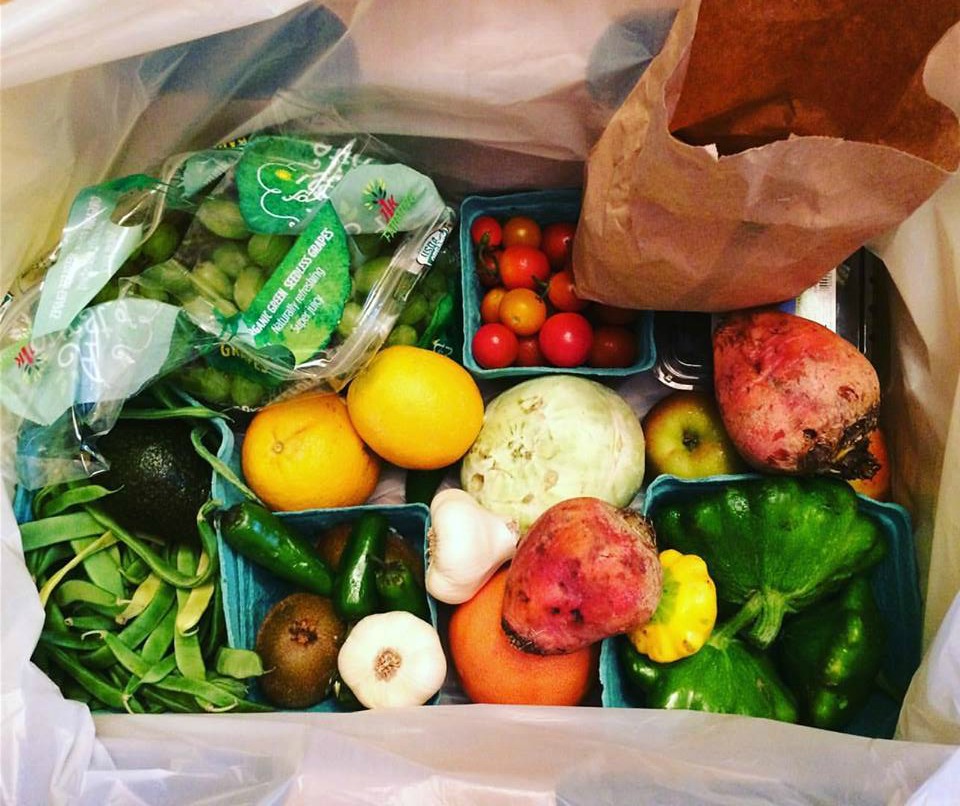 Azure Standard's Organic Fruits and Veggies Box